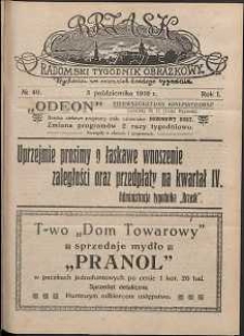 Brzask : Radomski Tygodnik Obrazkowy, 1916, R. 1, nr 40