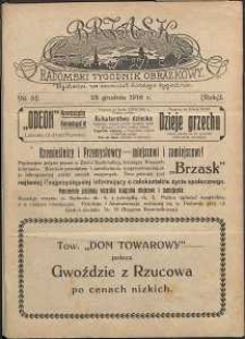 Brzask : Radomski Tygodnik Obrazkowy, 1916, R. 1, nr 52