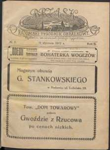 Brzask : Radomski Tygodnik Obrazkowy, 1917, R. 2, nr 2