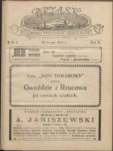 Brzask : Radomski Tygodnik Obrazkowy, 1917, R. 2, nr 8