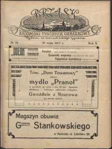 Brzask : Radomski Tygodnik Obrazkowy, 1917, R. 2, nr 19