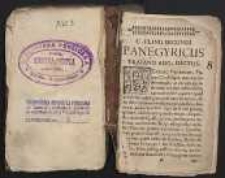 Panegyricus Traiano Aug. Dictus