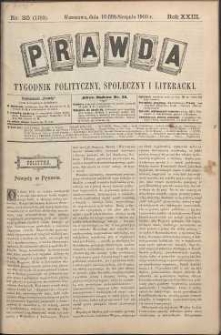 Prawda : tygodnik polityczny, społeczny i literacki, 1903, R. 23, nr 35
