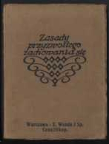 Zasady przyzwoitego zachowania się uczniów szkół średnich. Wyd. 2