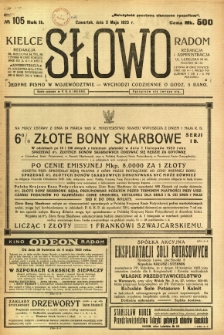 Słowo, 1923, R. 2, nr 105