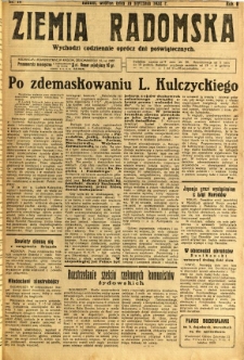 Ziemia Radomska, 1932, R. 5, nr 14