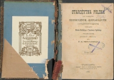 Starożytna Polska pod względem historycznym, jeograficznym i statystycznym opisana. T. 4. Wielkie Księztwo Litewskie.Wyd. 2 poprawione i uzupełnione