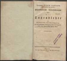 Philosophische Untersuchungen über die Tugendlehre