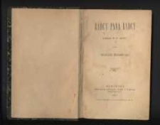 Radcy pana Radcy : komedja w trzech aktach