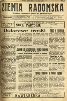 Ziemia Radomska, 1932, R. 5, nr 40