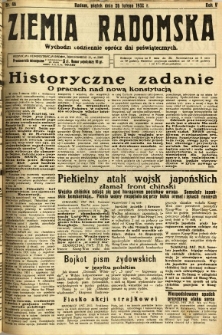 Ziemia Radomska, 1932, R. 5, nr 46