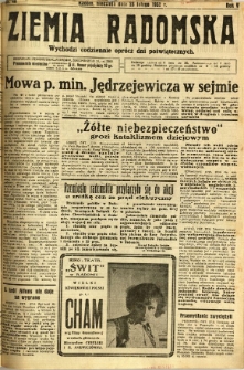 Ziemia Radomska, 1932, R. 5, nr 48