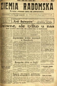 Ziemia Radomska, 1932, R. 5, nr 52