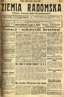 Ziemia Radomska, 1932, R. 5, nr 55