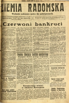 Ziemia Radomska, 1932, R. 5, nr 64