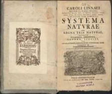 Systema naturae per regna tria naturae : secundum classes, ordines, genera, species cum characteribus, differentiis, synonymis, locis [...]. T.2